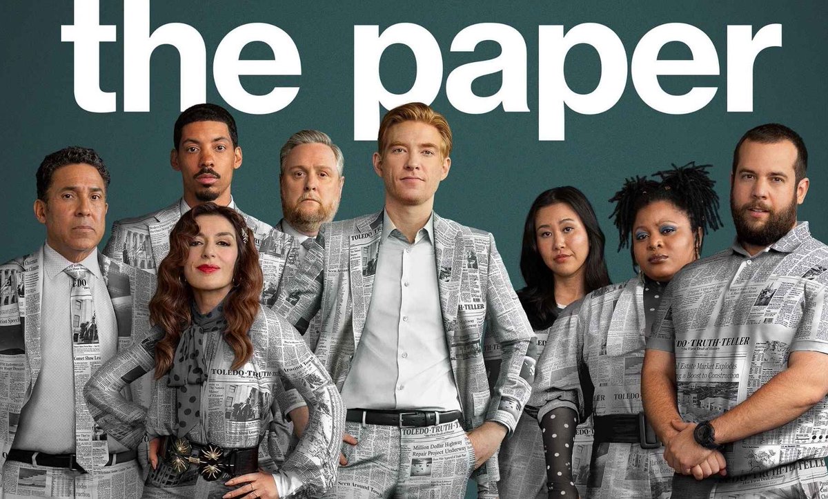 PopBase's tweet photo. Season 2 of The Office spin-off ‘THE PAPER’ is now streaming on Peacock. https://t.co/IzYf9PefwA