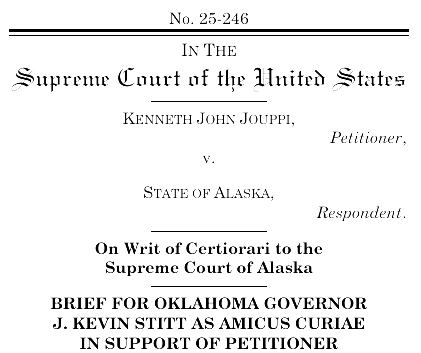 DanAlban's tweet photo. #Oklahoma @GovStitt's amicus brief in @IJ's Jouppi case highlights difficulty of passing legislative reforms to civil #forfeiture laws to end the profit incentive.
"Despite broad public support, repeated legislative efforts, and Governor Stitt’s own actions, the financial incentives built into Oklahoma’s forfeiture laws remain."
#ForfeitureReform #CivilForfeiture #ProfitIncentive
https://t.co/7urtXsPNSu