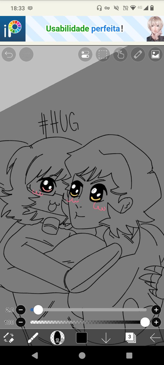 MEAT4UTOMATON's tweet photo. they're #Hugging #Heal #DefinitelyAHug #NothingElse and um #ocxcanon idk if that's a tag https://t.co/BiwZPzswxz