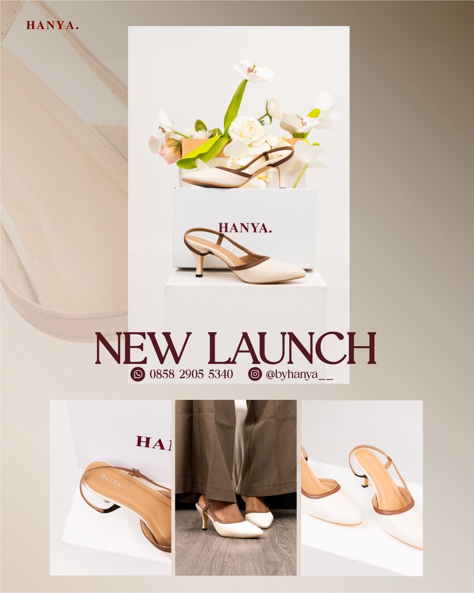 hatila3's tweet photo. Sentuhan feminin, clean, dan timeless untuk melengkapi setiap occasion. Karena tampil cantik kadang sesederhana menemukan pair yang tepat. Available now, DM untuk order. https://t.co/VRijwyamYa