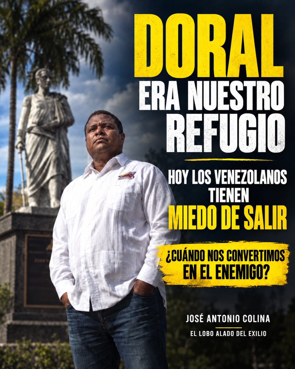 JoseColinaP's tweet photo. Aunque tutelan en Venezuela ahora somos el enemigo aqui! https://t.co/kvl80jKvaI