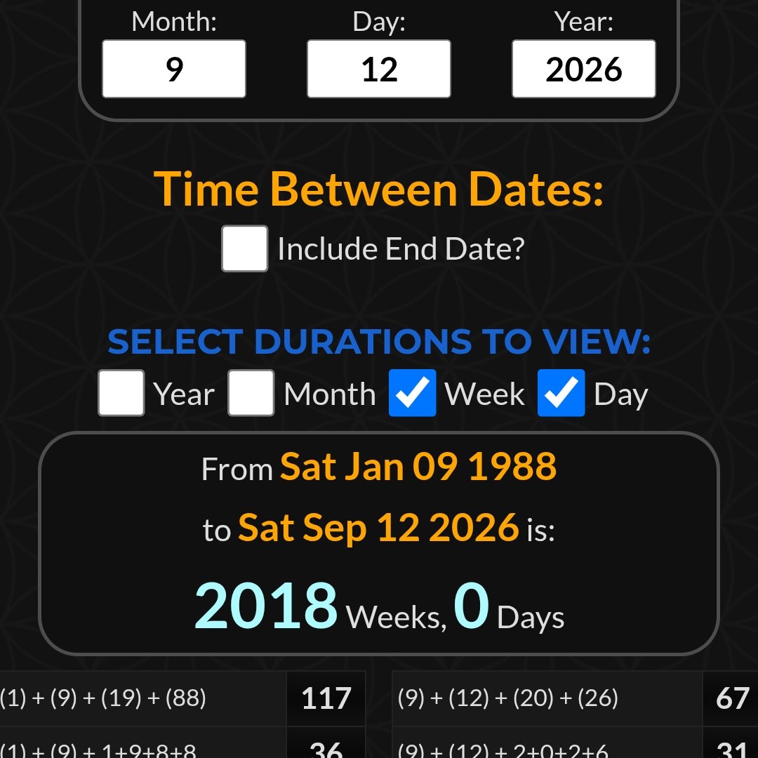 AndrewG01510's tweet photo. So 9/11---->9/12 is exactly 2018 weeks after the Phoenix Economist magazine was released and Trump will be meeting with the Irish President at PHOENIX Park? Get the fuck outta here 🤣 https://t.co/7C1e76uqA3