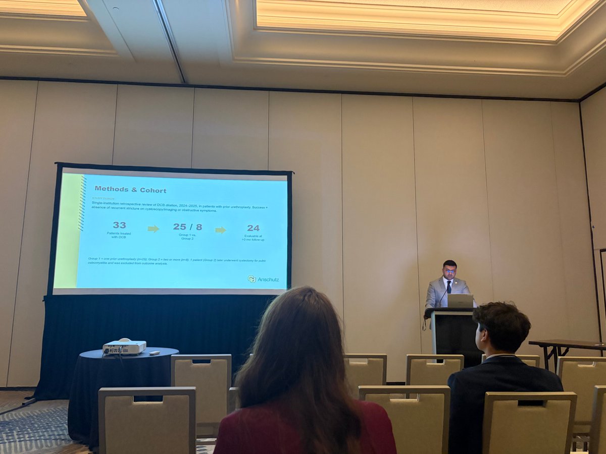 IFRUEUrol's tweet photo. Great work at the Reconstructive Podium Session at #SCSAUA2026! 📍

Huge lineup covering cutting-edge reconstructive data: 🔹 Optilume DCB outcomes post-urethroplasty & post-phalloplasty 
🔹 Bulkamid & ProACT™ salvage for male SUI 
🔹 Multidisciplinary burn/urology management for severe HS 
🔹 RPFV learning curves & dermal grafting for Peyronie's
#UroTwitter #ReconstructiveUrology #MedEd