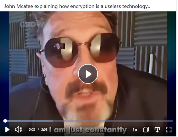 JaniceJame6vjh's tweet photo. @DavidWolfe https://t.co/ANacAwVUc9 (2.08)

#Meme #McAfee #JohnMcAfee #Encryption #Signal #GMail #Yahoo #iPhone #SMARTPhone #Malware #Pornhub #Privacy #VPN #VPNs #Proton #ProtonMail #YahooMail #McAfeeMeme #JohnMcAfeeMeme #EncryptionMeme #SignalMeme #GMailMeme #YahooMeme #iPhoneMeme https://t.co/NKiDqhOt5w