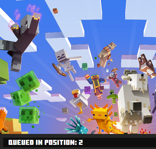 elocher_'s tweet photo. @Minecraft , what the FUCK is this

fuck you mean "queued in position" https://t.co/HDx9of9adH