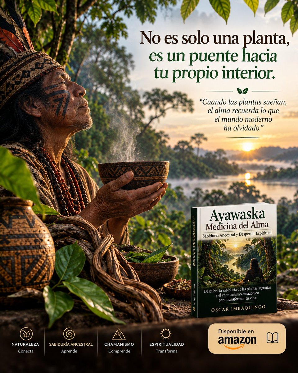 somoslatinos_es's tweet photo. 📷 NO ES SOLO UNA PLANTA, ES UN PUENTE HACIA TU PROPIO INTERIOS.
Vivimos buscando respuestas afuera: en la tecnología, en el éxito, en nuevas experiencias. Sin embargo, algunas culturas amazónicas nos proponen una pregunta diferente:
#OSCARIMBAQUINGO #AMAUTAEDITORES #ayawaska #os https://t.co/jatsmZxlNC
