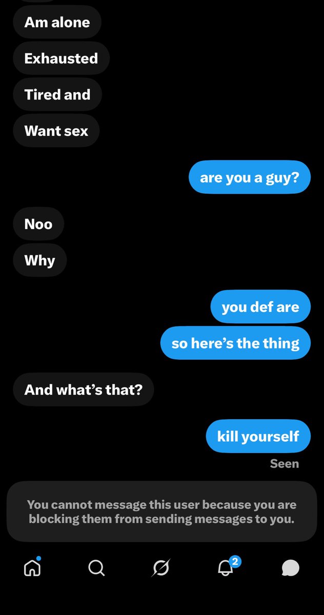 widowsbayghost's tweet photo. men in my dms? yeah no https://t.co/EC2te30DaV
