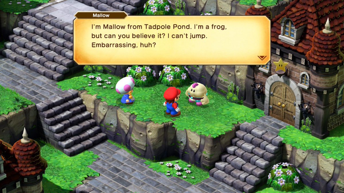 TomLegend101's tweet photo. Been playing #SuperMarioRPG on-&amp;-off throughout this year and tonight was the night I finally took down Smithy 🔥

A short &amp; sweet RPG with witty writing and a gameplay loop that's faster-paced compared to what the genre usually offers, which I am perfectly happy with 💙😊 https://t.co/VhbxYkMrrn