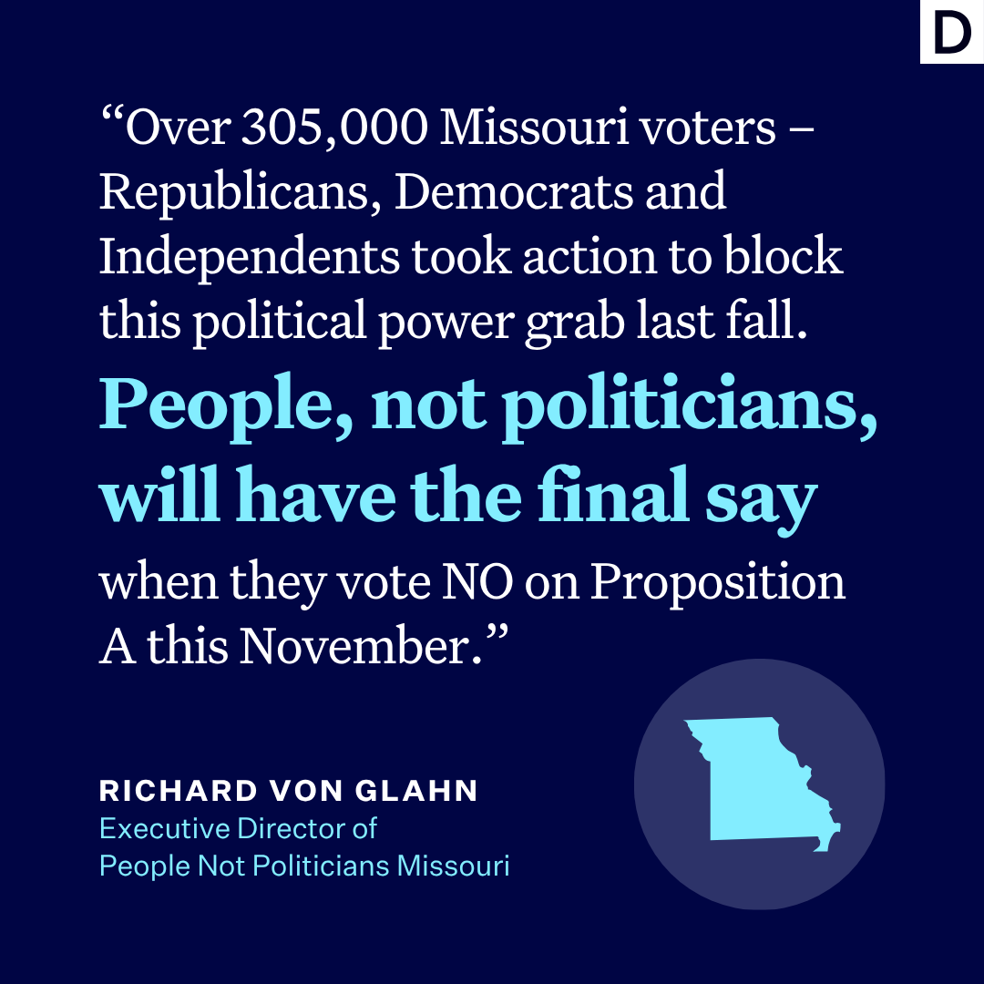 DemocracyDocket's tweet photo. 🎉 WIN: Missouri’s gerrymandered map that would eliminate a Democratic district in Kansas City has been blocked for the 2026 midterms.

Missouri voters will have the chance to reject the map for good in a referendum this fall: https://t.co/6k2KnwdXew https://t.co/TSIg6MGoxP