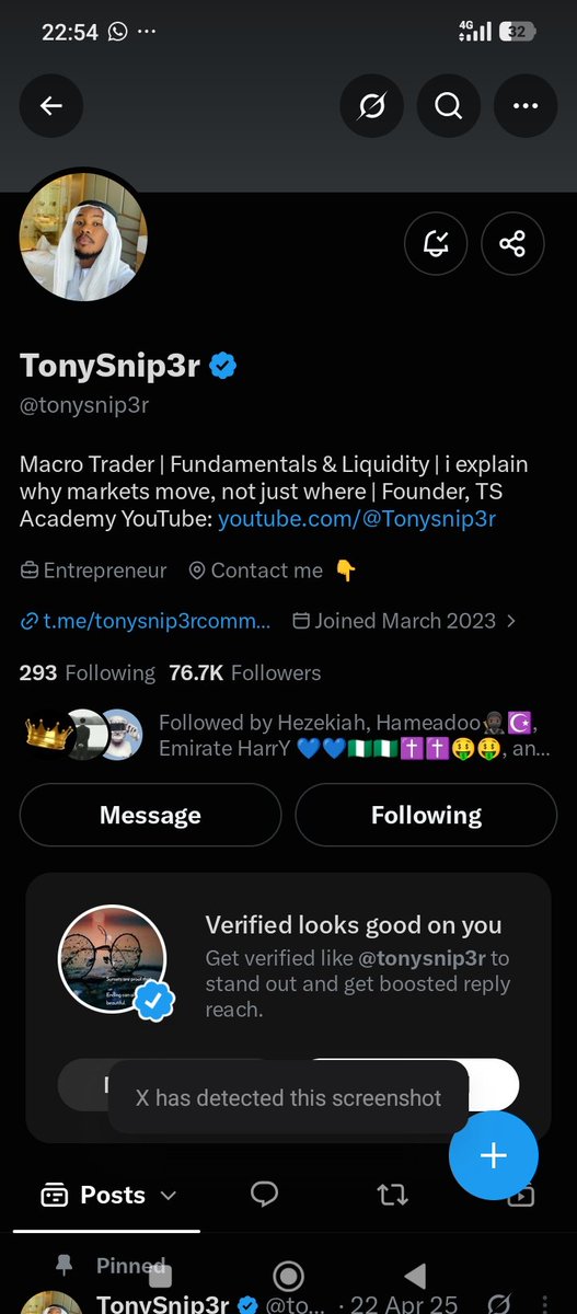 KingingTip's tweet photo. @tonysnip3r @ShashtradesGC My Motivator and Mentor!!!🙌

"We are snipers… we don’t rush the market we wait for the market to come to us."🔥 https://t.co/GAWsPcDwy1