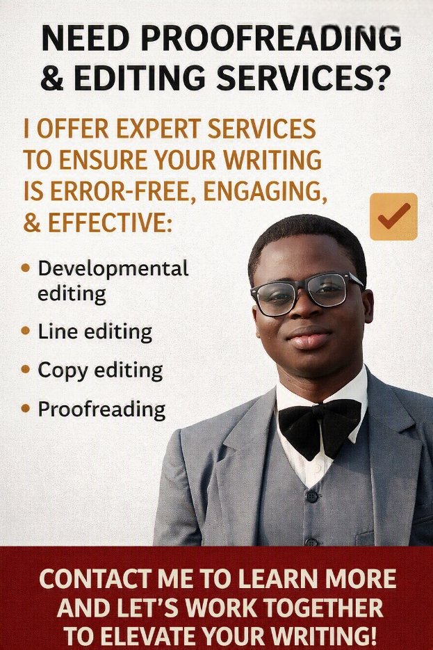 DollarLegit's tweet photo. Need proofreading &amp; editing services?

I offer expert services:

- Developmental editing
- Line &amp; copy editing
- Proofreading

Contact me:

https://t.co/Rpll8dcOUj

#kirkiversary
#NEvsSEA
#PValley
#AEWDynamite
#smno
#brosis
#airdrop
#amadeus
#thursdayvibes
#TrinityxTommyHilfiger https://t.co/AS867lpYEs