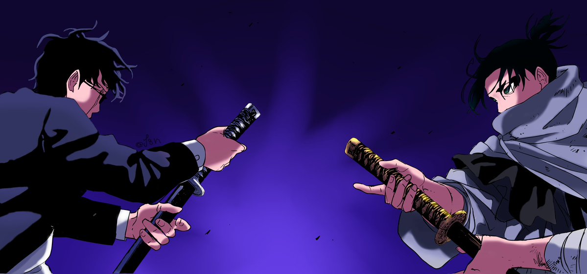 s1e8en's tweet photo. Samura vs Uruha https://t.co/Zg7JH0aT7N