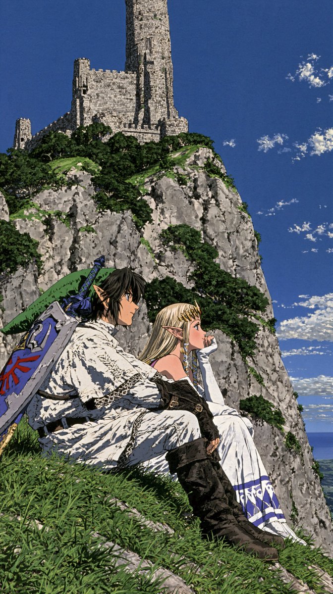 Classisco123's tweet photo. Link and Princess Zelda https://t.co/FUo3wB58DS