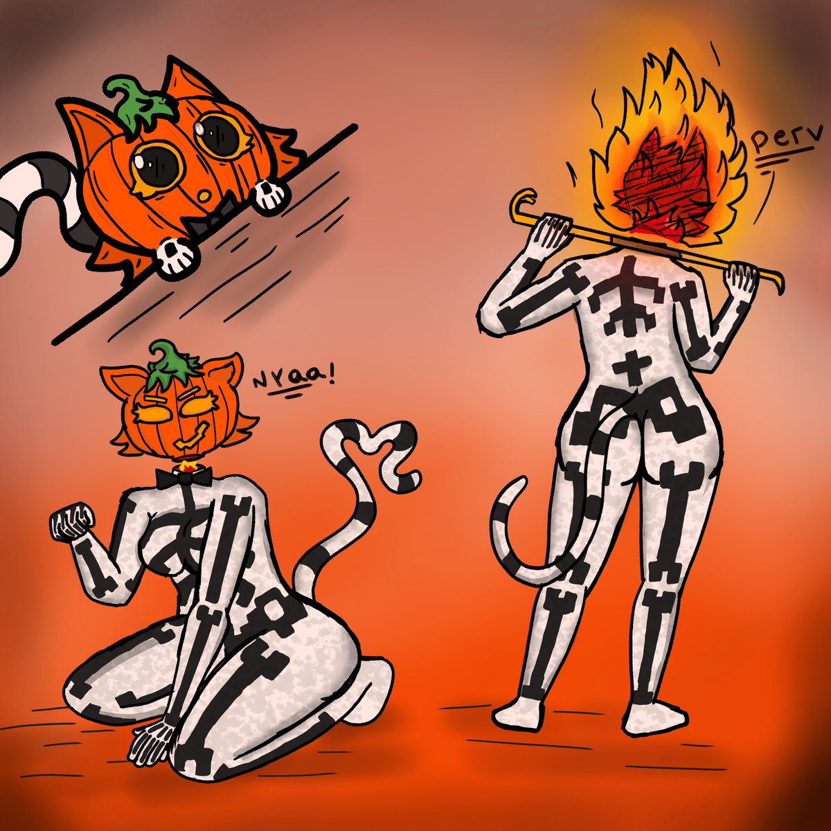 G_User42's tweet photo. spiceee 
😼🎃
#spicefortnite 
#fortniteart 
#digitalartㅤㅤㅤㅤ https://t.co/BVqavF7oAr