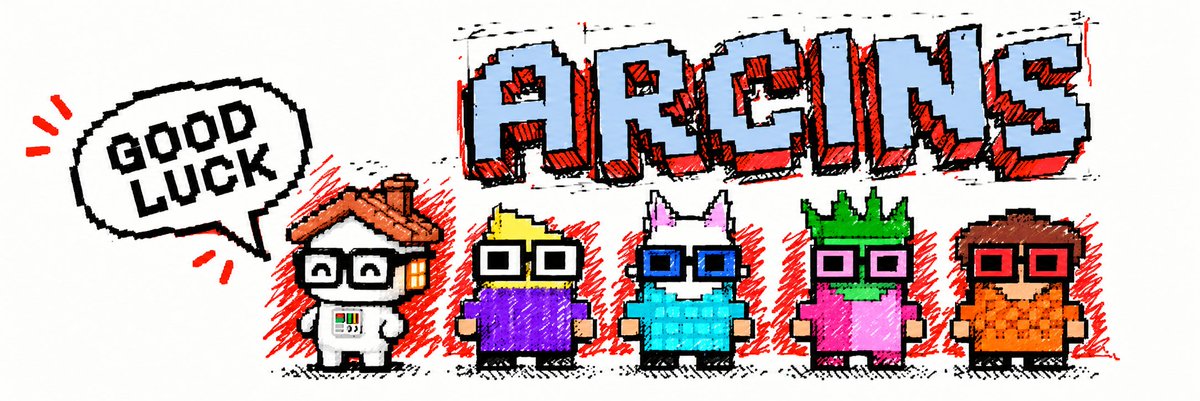 johnking_eth's tweet photo. 🎁 @Arcins__  GTD WL 9자리  GA🎁

@Arcins__ 는 @arc  생태계에서 처음으로 선보이 10,000개의 Tiny Sprite 픽셀 NFT 컬렉션으로, 각 Sprite가 독특한 특징과 개성을 가진 플젝입니다! 

요새 NFT 를 열심히 하고 있어서 이렇게 팀에서 좋은 GA 기회를 주셨네요! 
WL 민팅 가격은 0.5 USDC 로 부담이 크지 않은 가격이라 확정 ��리는 가지고 있으면 아크 NFT 생태계를 접할수 있는 좋은 기회가 될거라고 생각합니다! 

-총 공급량: 10,000 NFTs
-네트워크: ARC Mainnet
-민팅일: 9월 16일
-민팅가격 : GTD / WL: 0.5 USDC ,Public: 1 USDC

GA 참여조건 
- @Arcins__  팔로우 하기 
-  본 게시글 좋아요 누르기 
- 인용포스팅 좋아요 리트윗 https://t.co/P5VHXyHs33
- 답글에 EVM 지갑주소 쓰기

🕰️ 당첨자 발표는 24시간 뒤에 하겠습니다!

부담없는 가격의 픽셀 귀염둥이 ARCINS를 만날 날이 얼마 안남았네요!  과연 이번 GA의 주인공은 누가 될것인가!!?

모두들 Goood luck 💕🍀