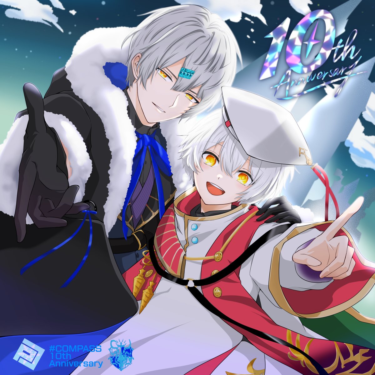 sakukaechan's tweet photo. #コンパス10thおめでとうイラスト https://t.co/cVQwImn3Qz