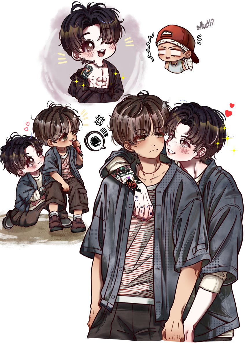 XhiaraD's tweet photo. He’s very flirty 🐰
#btsfanart #taekook #kookv https://t.co/67KtMVctic