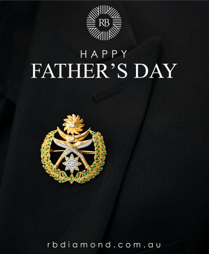 RBDiamondJewel's tweet photo. To the man who has always been our strength, Happy Father’s Day.
With love from RB Diamond Jewellers.

#rbdiamond #rbdiamondsydney #diamondbrooch #anniversarysale #fathersday https://t.co/fTHw3fVAQb
