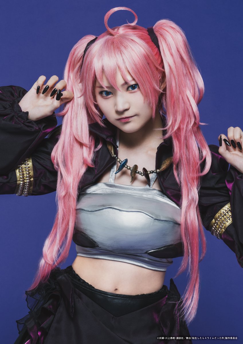 ten_sura_stage's tweet photo. ⋱キャラクタービジュアル解禁⋰
　ミュウラン・ミリム・ヒナタ
　￣￣￣￣￣￣￣￣￣￣￣￣￣
💎ミュウラン　#本西彩希帆
💎ミリム・ナーヴァ　#宇咲
💎ヒナタ・サカグチ　#髙橋舞（≒JOY）

🎫チケット詳細は下記HPをご確認ください✨
https://t.co/MkO29eN7zl

#転ステ #転スラ #転スラ舞台 https://t.co/melXdWxajI
