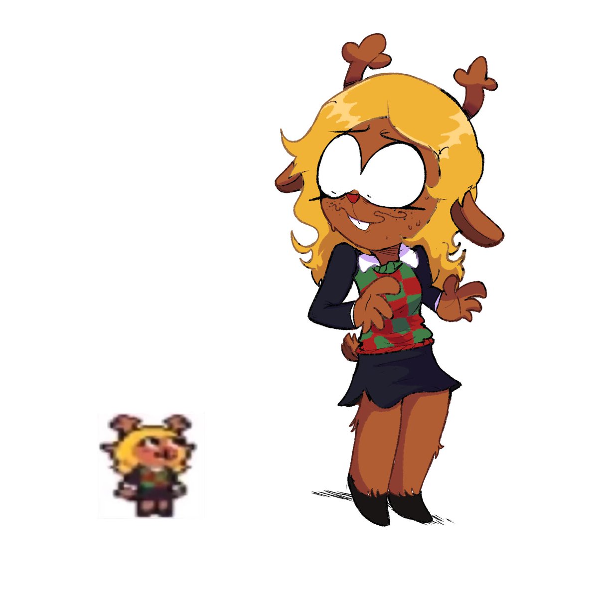 PUNKISTCHUY's tweet photo. Very concerned deer
#Deltaruneㅤㅤㅤ https://t.co/c7UkGHqo7k