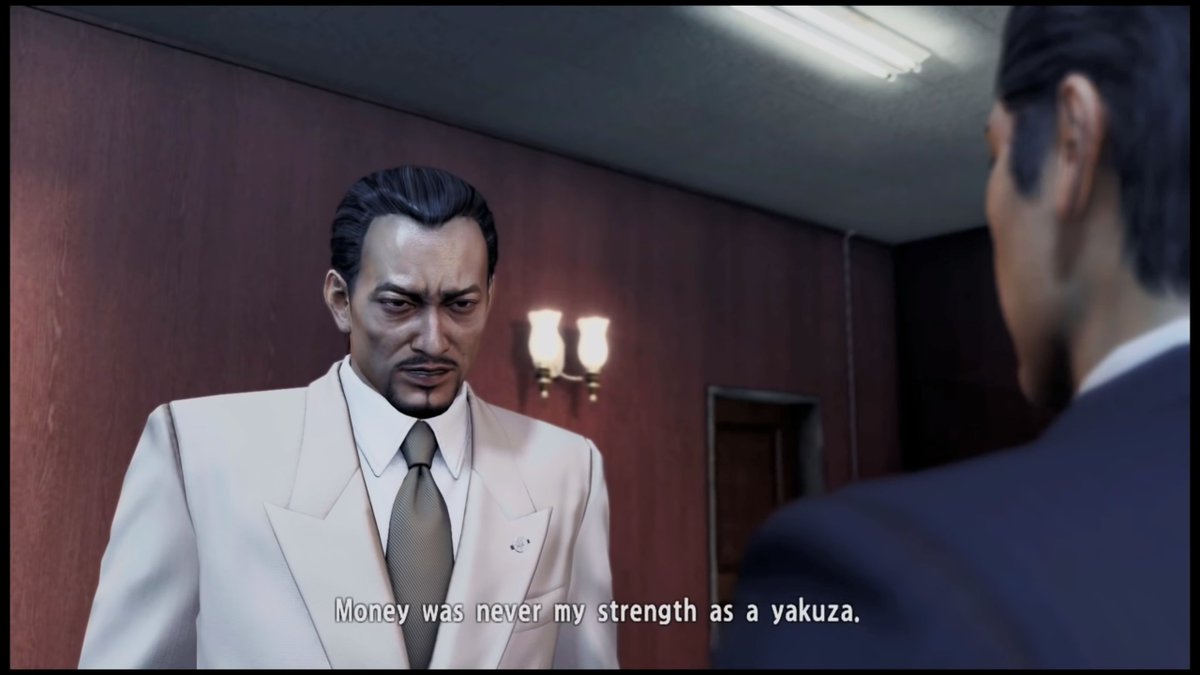 AdamJM93's tweet photo. @NostalgicGamerW @SabbathFab Sylwahan's Y1 patch script is actually different to Kiwami's script. 
It also doesn't have the mistranslation in the 2nd comparison where Sera says he's bad with money (that even the Y1 dub got right)

The Y2 patch though is mostly backported from K2 https://t.co/nEq1AXYV66