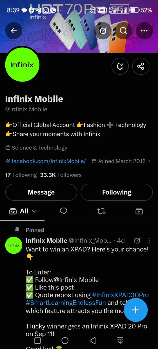 SapnaChawlaa84's tweet photo. @Infinix_Mobile Thanks for the Chance 😍

Done all steps  ✅ 

@Infinix_Mobile

#DominateWithInfinix #InfinixCrimsonDragon

Join
@Praveen_T7 @RakeshK_95 https://t.co/areBOwee4K