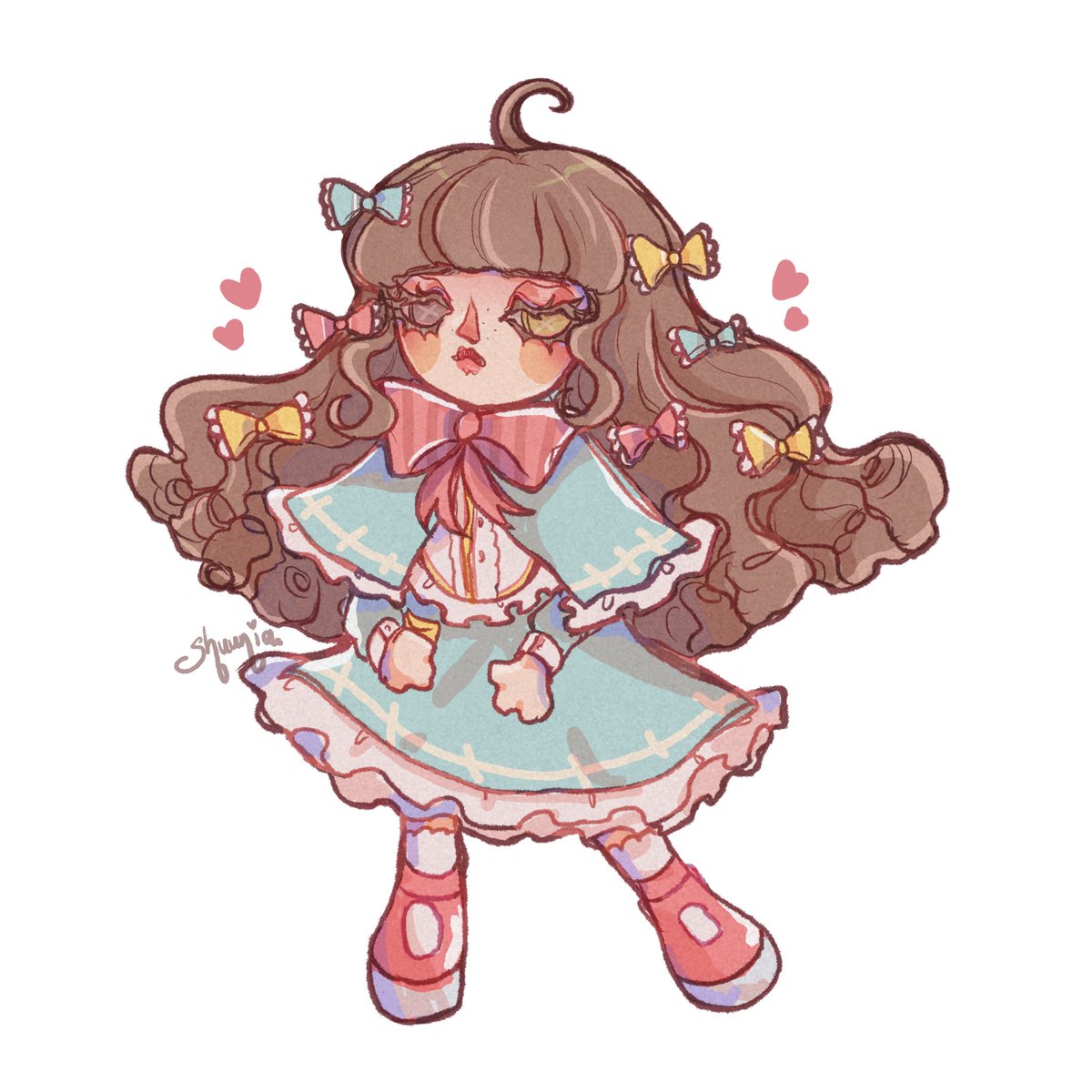 Shuuniia's tweet photo. @MerciLysss Hello! I’m a digital and a traditional artist but I would like to start doing commissions with my digital work mainly, here are some of my works, u can check out my profile for more💖🎀 also thank you for posting this https://t.co/7JIkmghoRu