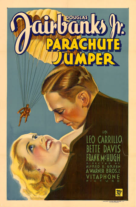 TCMComingUp's tweet photo. #ComingUpOnTCM
PARACHUTE JUMPER (1933) Douglas Fairbanks Jr., Bette Davis, Frank McHugh, Leo Carrillo
Dir.: Alfred E. Green 5:00 AM PT
A gangster victimizes three friends trying to get jobs.
1h 12m | Crime | TV-G
#TCM #TCMParty #PreCode https://t.co/aXCTRntm6J