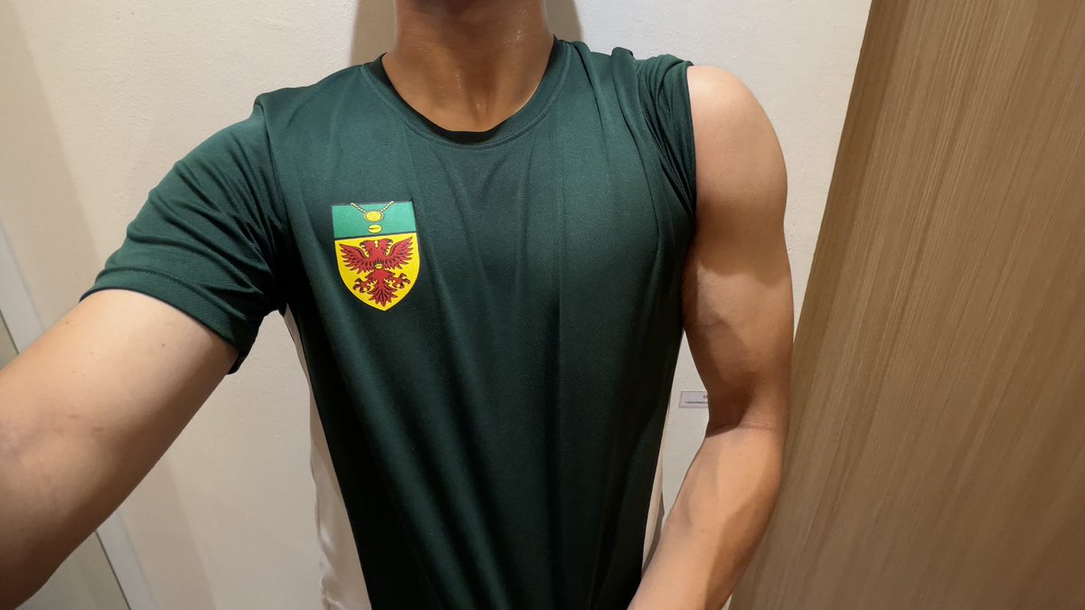cogzac's tweet photo. gym progress is there but photography skills still zero https://t.co/Pw3xzzcn6s