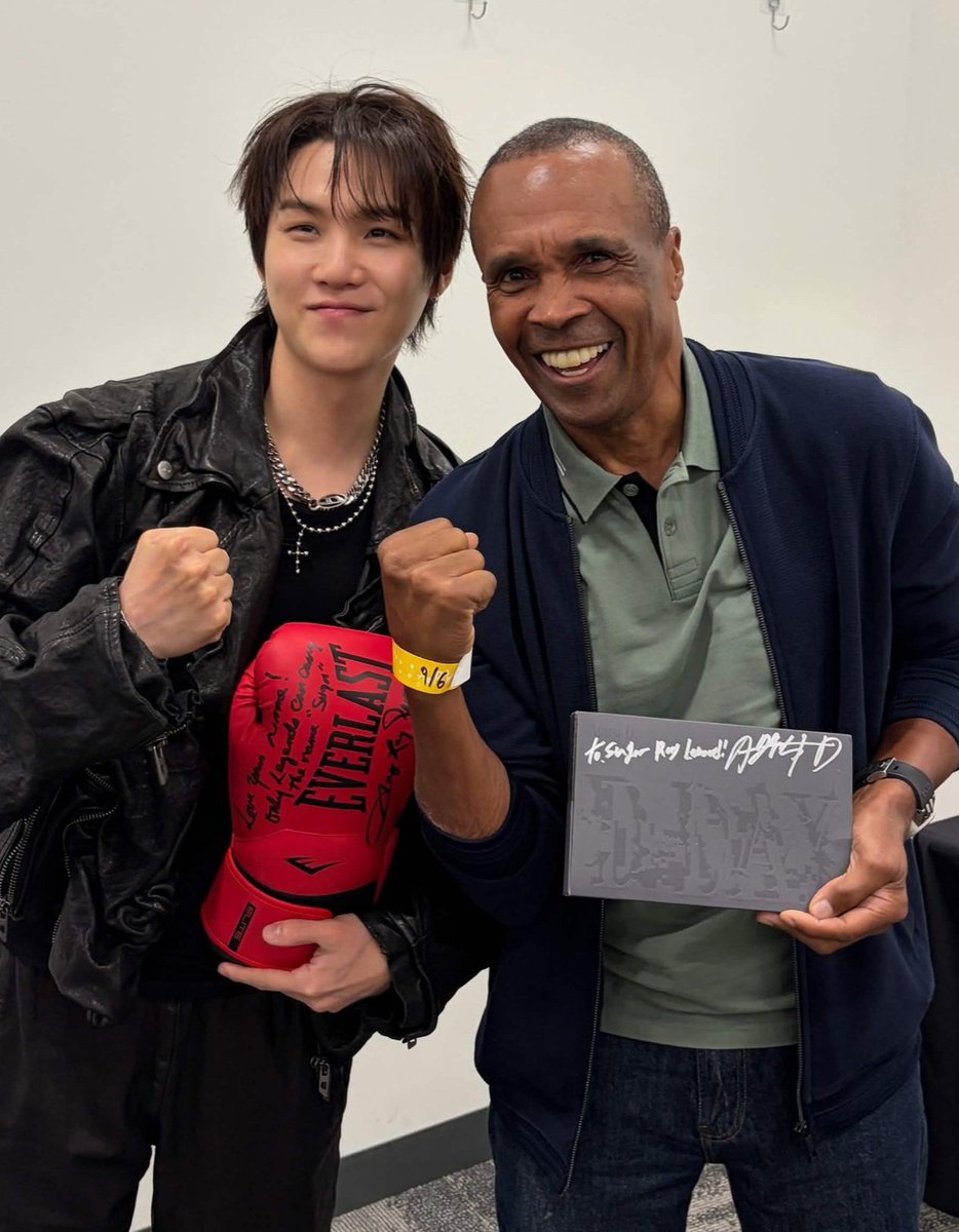 cynderella528's tweet photo. Yoongi with Sugar Ray Leonard. 🥊
#SUGA #SUGAxSugarRay #BTS_WORLDTOUR_ARİRANG_LOSANGELES
@bts_bighit https://t.co/ulstLqWJFU
