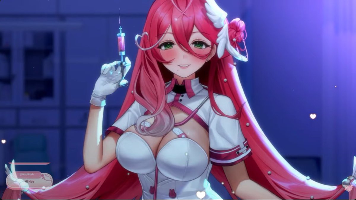 doomturkey003's tweet photo. Usually trips to the doctors office suck, but visiting Nurse Haewon was a 10/10 experience. Very comforting, very relaxing. I left with my heart feeling much better, doki doki. (And she's cute as heck too hehe)

#Haediction https://t.co/9dA4fodrKH