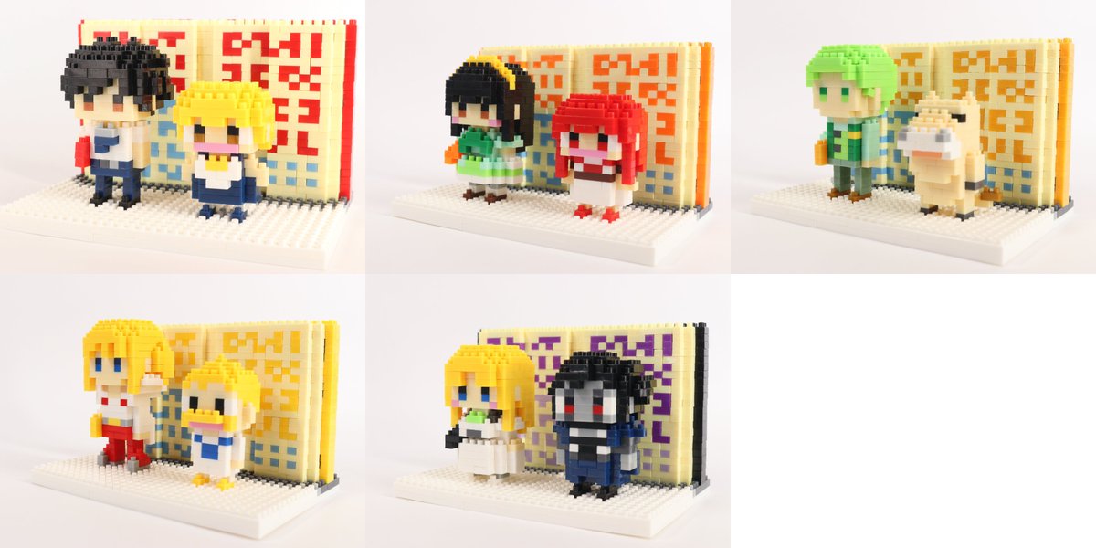 TheFourthSpell's tweet photo. 🛍 NEW MERCHANDISE⚡️

Konjiki no Gash!! is collaborating with MiracleBlock and releasing mini block build sets for several of the characters!! https://t.co/F2plH2ZYw4