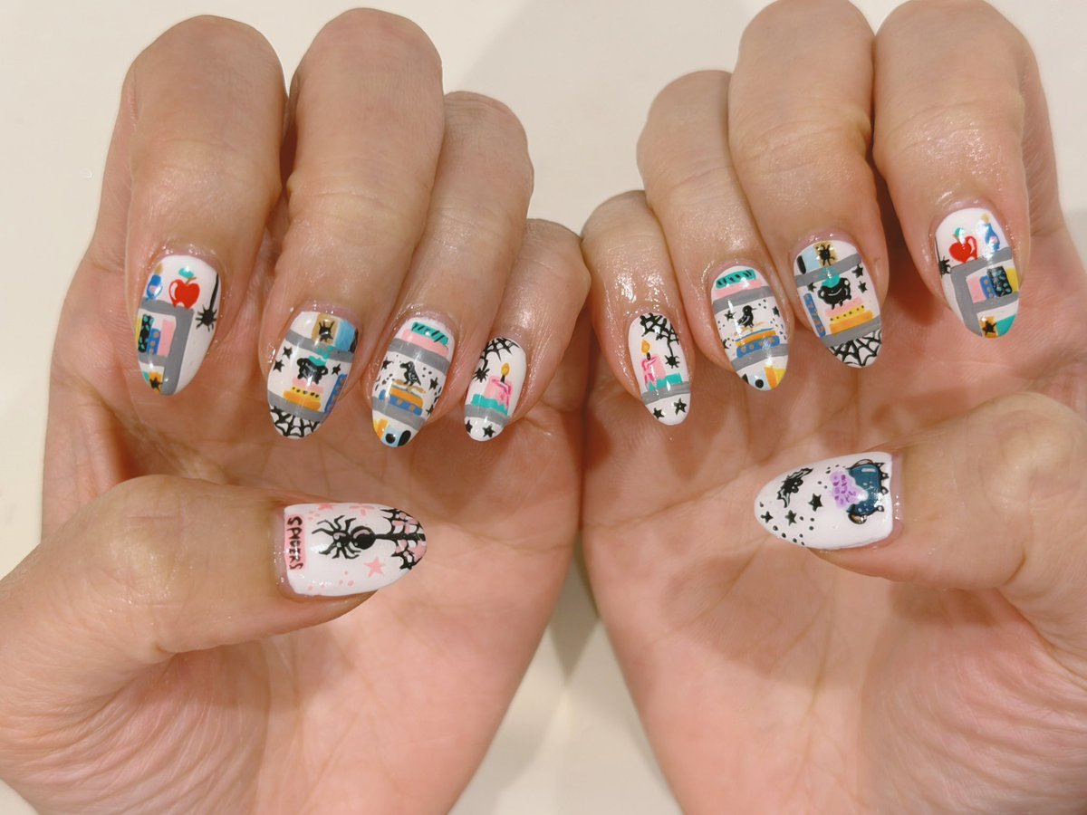 tokio_nail's tweet photo. #tokionail #新宿 #新宿御苑 #ネイルサロン #キャラネイル #痛ネイル #イベントネイル #ライブネイル #持ち込みネイル #持ち込みデザイン #手書き #駅近 #nails #tokyo  #やり放題  #ハロウィンネイル  #秋ネイル https://t.co/uA0r83Syfc