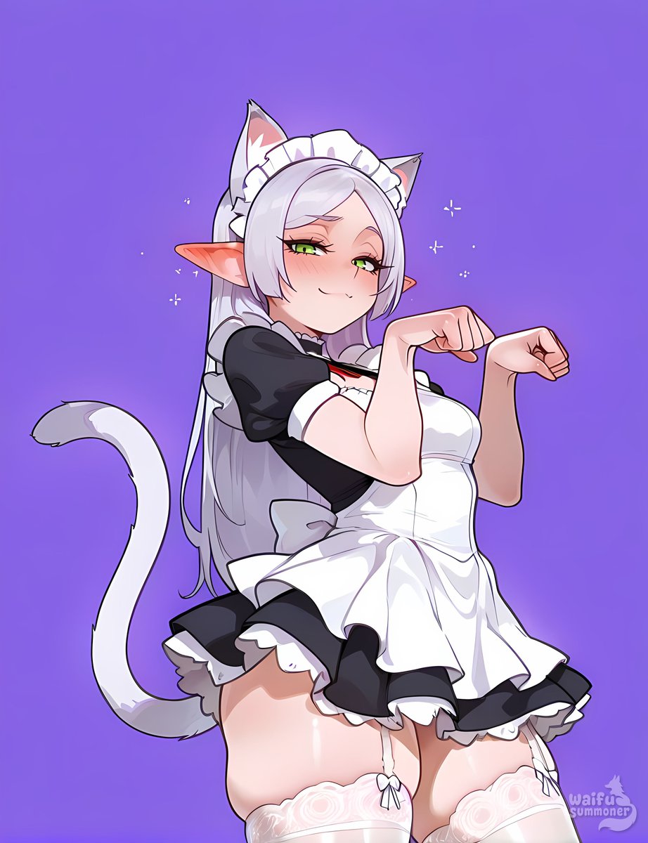 WaifuSummoner's tweet photo. SFW | Cat Frieren
#Frieren #beyondjourneysend #catgirls  #sfw https://t.co/VqczvPsT4c