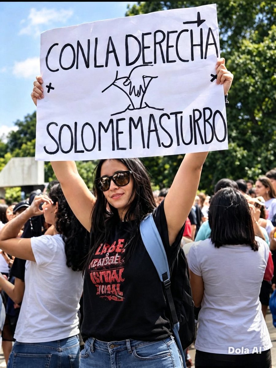 Canallalibertar's tweet photo. "Con la derecha solo me masturbo"

Dibujan la izquierda

Acá tenés las discípulas de @myriambregman https://t.co/83ZRC5Zolm