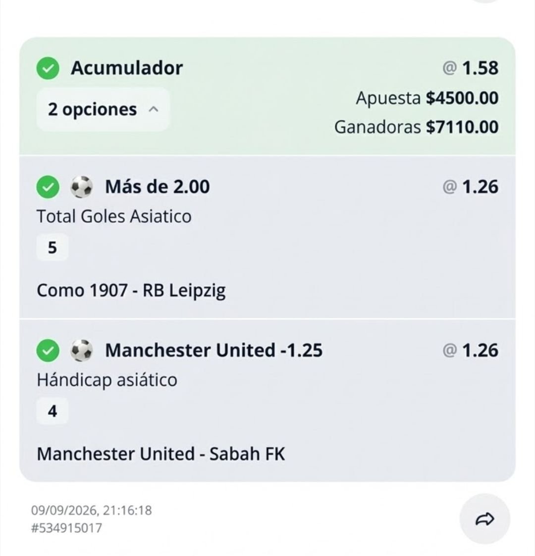 IngsPicks's tweet photo. Hoy se compartió este pick y se ganó, 
Gracias bendita champions 👌🏻🤑

UNETE A NUESTRO GRUPO DE TELEGRAM ES GRATIS 🆓🆓🆓 
LINK 🖇️ EN MI BIOGRAFÍA https://t.co/dcoq7meRYb