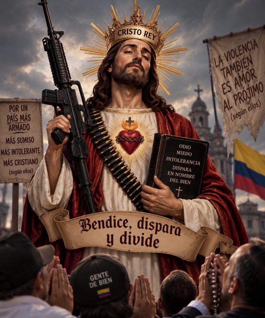 HELIODOPTERO's tweet photo. ¡Cristo rey¡ https://t.co/NAV43NIUTH
