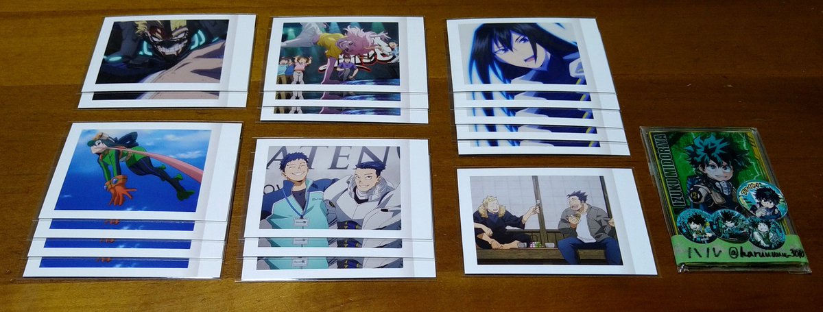 haruuuuu_3010's tweet photo. @no_TL 
〈交換〉僕のヒーローアカデミア ヒロアカ ぱしゃこれ

譲)画像1、2
爆豪、轟、オールマイト、蛙吹、芦戸、飯田、志村菜奈、尾白&amp;砂藤

求)緑谷、トガ、死柄木　👑 > 💕 > ⭕️

・大阪梅田手渡し、郵送可
・画像1は👑との交換のみ + 2枚〜の交換 or 画像2含む交換

よろしくお願いいたします！ https://t.co/7R6wJ1zVZm