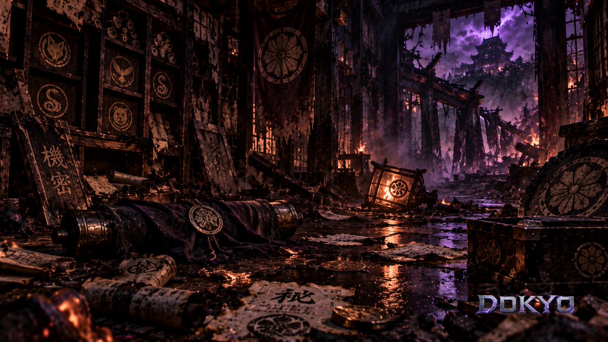 dokyosol's tweet photo. The emperor rules through projection. Holograms. Drones. False evidence on every screen. I learned to check the blade's reflection before I act. The blade does not lie. Neither does the chain.

度胸 https://t.co/0KDg2Psju1