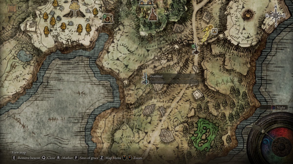 ColdLikeTheCA's tweet photo. I've played Elden Ring countless times. I never knew there was a deathbird here... https://t.co/ojDG6VLOoO