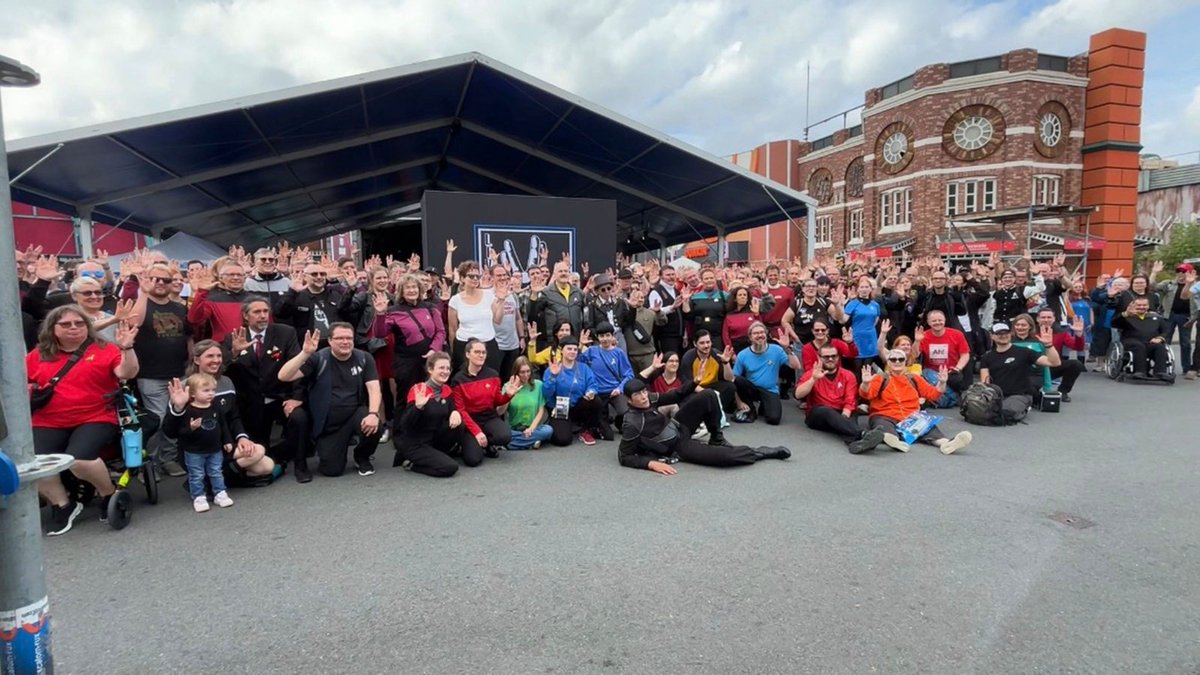 tramp28117's tweet photo. @WilliamShatner Yes, Mr. Shatner!

We celebrated 60 years of "Star Trek" at "Movie Park" (September 8, 2026) in Bottrop-Feldhausen, North Rhine-Westphalia, Germany🇩🇪. 

🖖🏻...Live long and prosper Admiral Kirk! 🍀

With the best wishes from Germany🇩🇪 and with a lot of love❤️ for you Mr. Shatner! https://t.co/rBSbyKqTzY