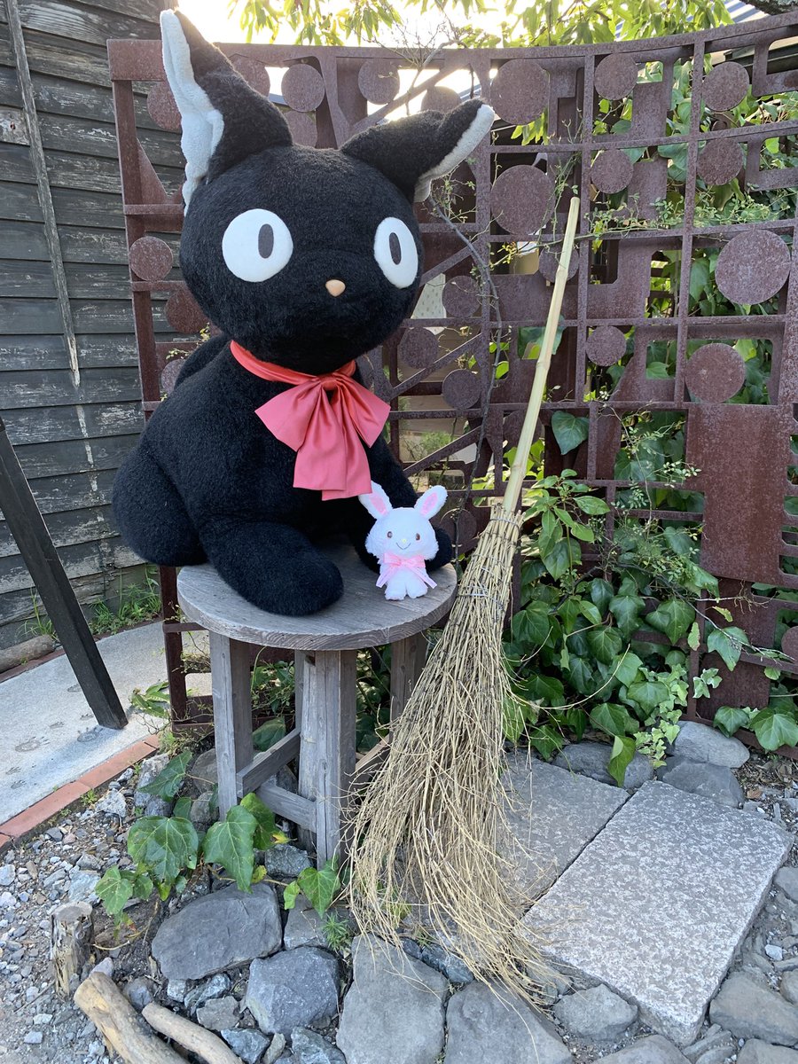 rdsj1353's tweet photo. わたし、魔女のメル✨
こっちは黒猫のジジ✨✨
 #湯布院  #どんぐり共和国 https://t.co/a5nuYOyRZC