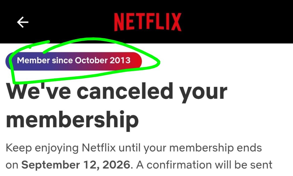jeremykauffman's tweet photo. Arrived home to learn my wife canceled our 13-year Netflix subscription over this

What a sick post, can't believe it's still up https://t.co/laB6Tmwz8K