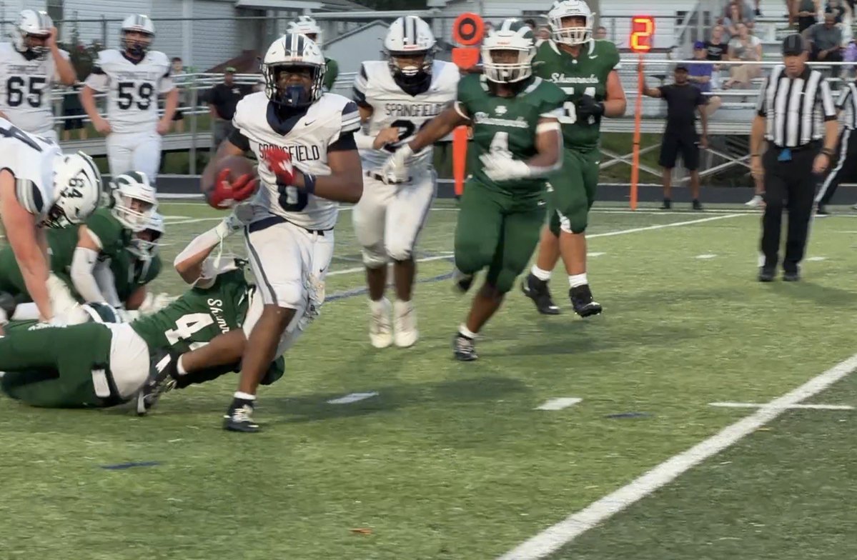 PaFootballNews's tweet photo. End one. @Trinity_HSFB 7 @STHSSpartans 0 https://t.co/8cBfnXXzST