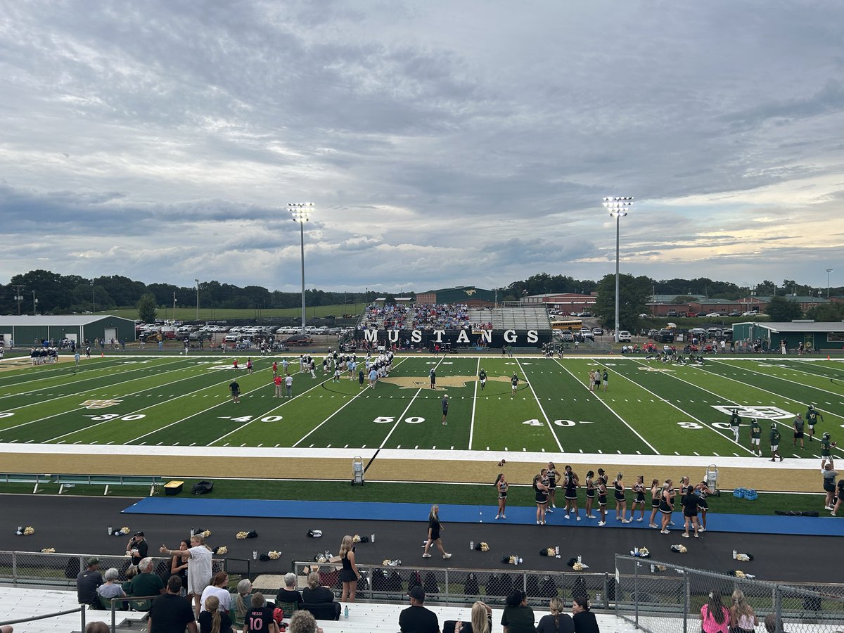 jamisonbrett's tweet photo. Back with Josh West on @SuperTalkWLAU tonight for South Jones vs West Jones. See Matt Reid working hard in the background. https://t.co/Kao65ntk9T