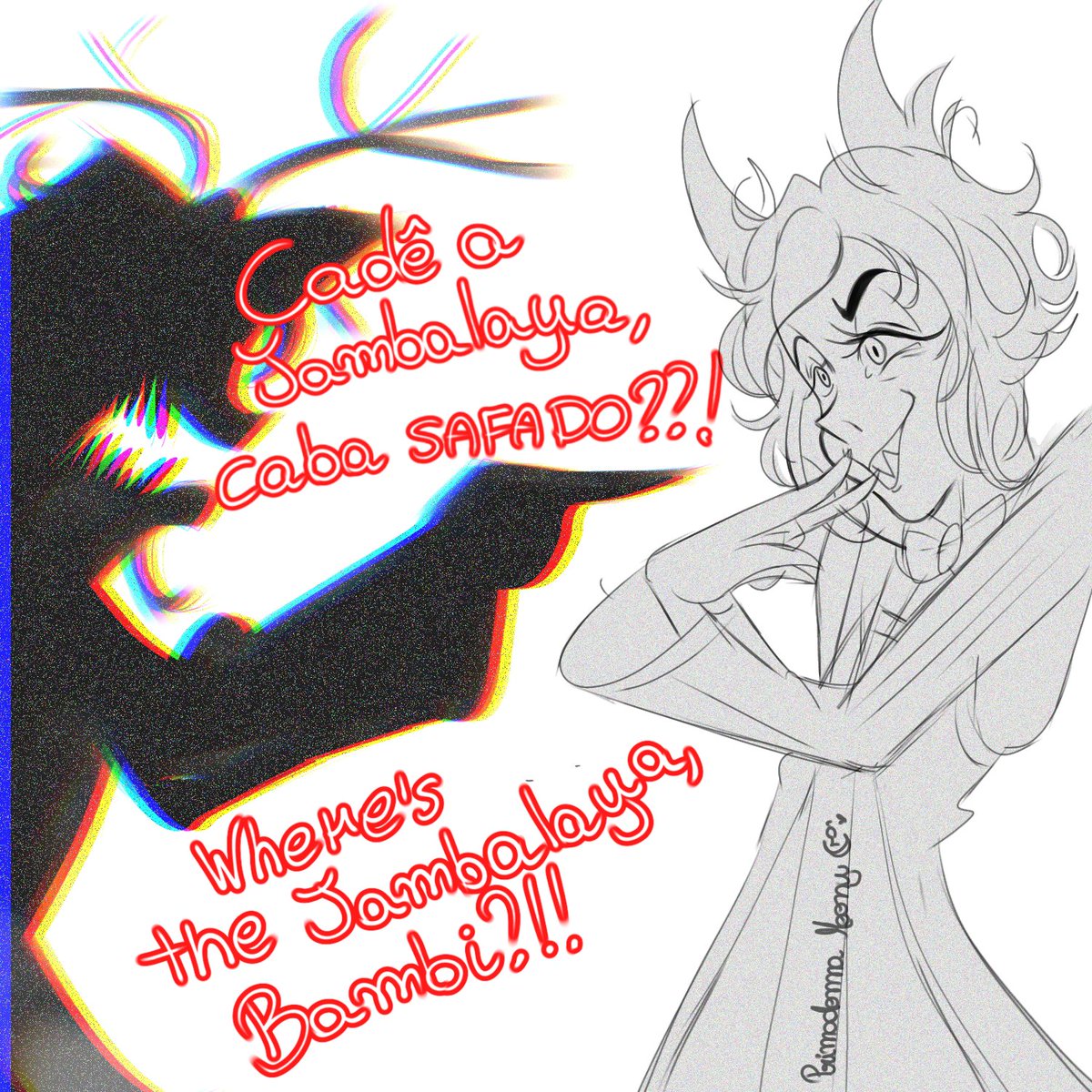 primadonna_dust's tweet photo. Boa noite, queridas e queridos.
#hazbinhotel #alastor https://t.co/gTxM9BVDfO