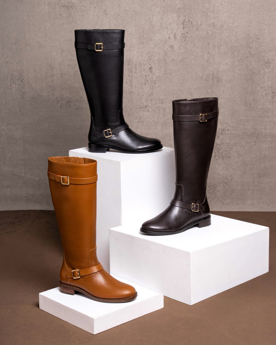 ThursdayBootCo's tweet photo. Two new Vesper boots join the line up! Now available in Dark Brown and Saddle, the perfect finishing touch to your fall wardrobe. 🍂☕️

#ThursdayBoots
#WomensStyle
#KneeHighBoots https://t.co/qB7uE3if18