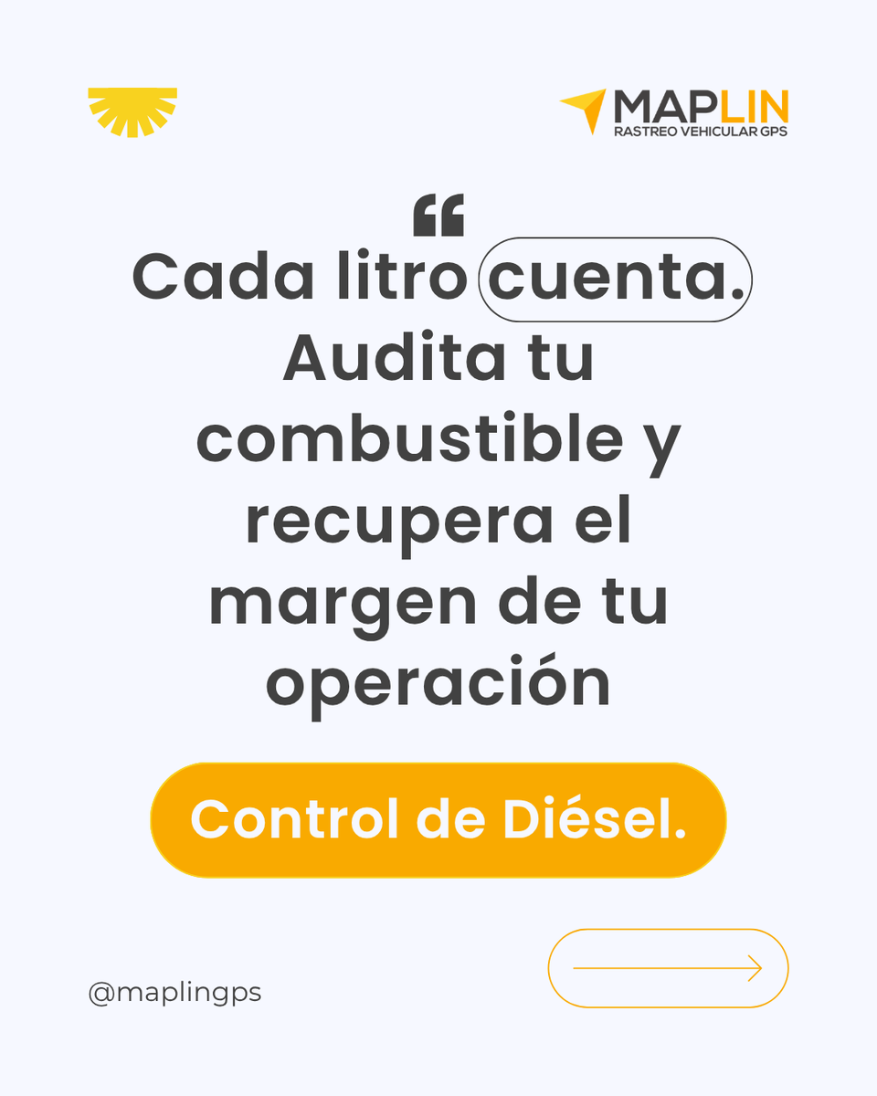 MaplinGps's tweet photo. El diésel no se evapora, se fuga en rutas mal planeadas y tiempos muertos. ⛽📉 Toma el control absoluto de tus tanques y reduce hasta un 20% en costos de combustible con MaplinGPS. https://t.co/MbU17L6ayX