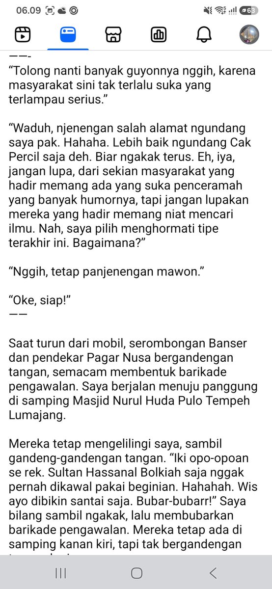 muhammad_husnil's tweet photo. Kyai Rijal Mumazziq Zionis 

Namanya sangar, lelaki yang akan mencabik-cabik zionis. Semula, saya kira nama panggung. Tapi memang ternyata benar. 

Beliau ini ulama muda. Rektor sebuah kampus di Jember. Penulis. Muballigh. Ceramahnya bagus-bagus dan berisi. Bikin semangat. 

Bila ingin dapat banyak manfaat dan faidah, sila undang beliau untuk kajian majelis. Orangnya sat-set dan tas-tes :)