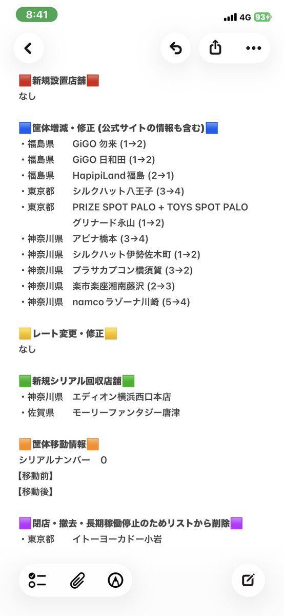 loca_taiko's tweet photo. 2026/09/11更新

福島県、東京都(23区外)、神奈川県
更新しました https://t.co/T7HoDmSmQF